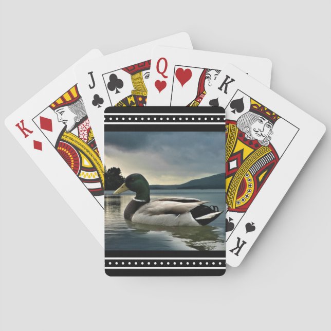 Baralho Lago Mallard Duck (Verso)