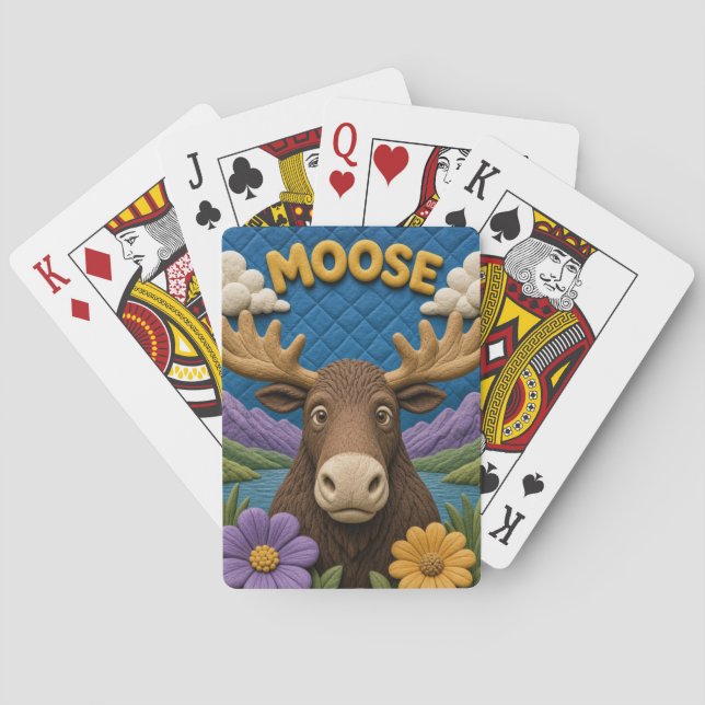 Baralho Lago Moose Mountain Moderno KlayKoo (Verso)