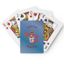 Lagosta Magosta 🦞 Cartoon Engraçado Gangster