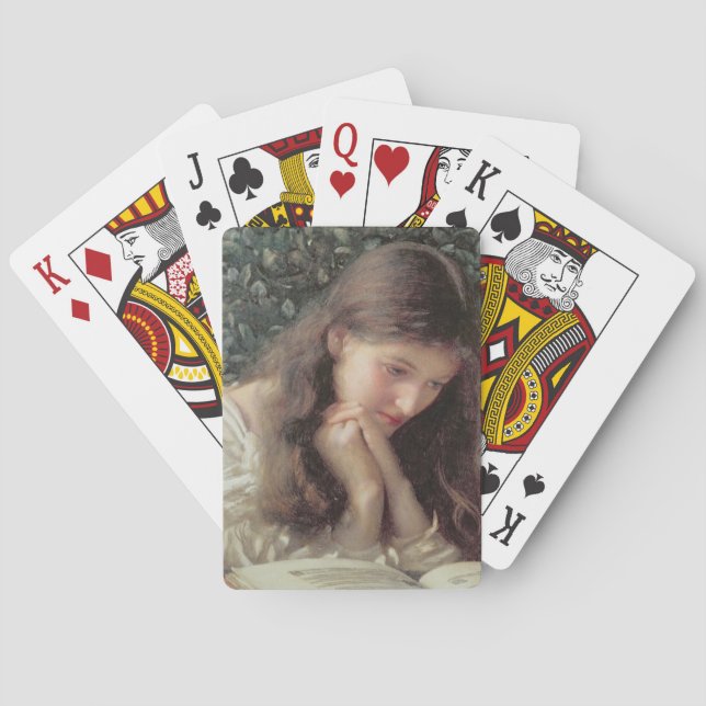 Baralho Lágrimas Incultas (Bela Mulher em Lágrimas) (Verso)