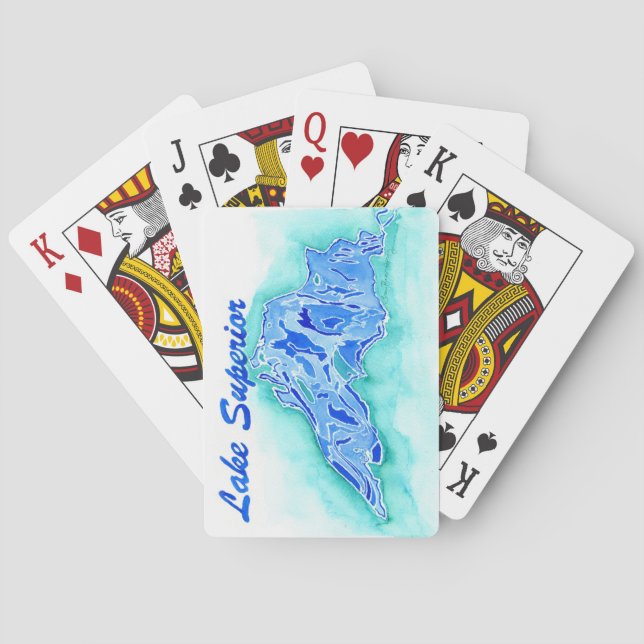 Baralho Lake Superior Playing Cards (Verso)