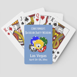 Baralho Las Vegas Bachelor Party Favor do Casino Poker