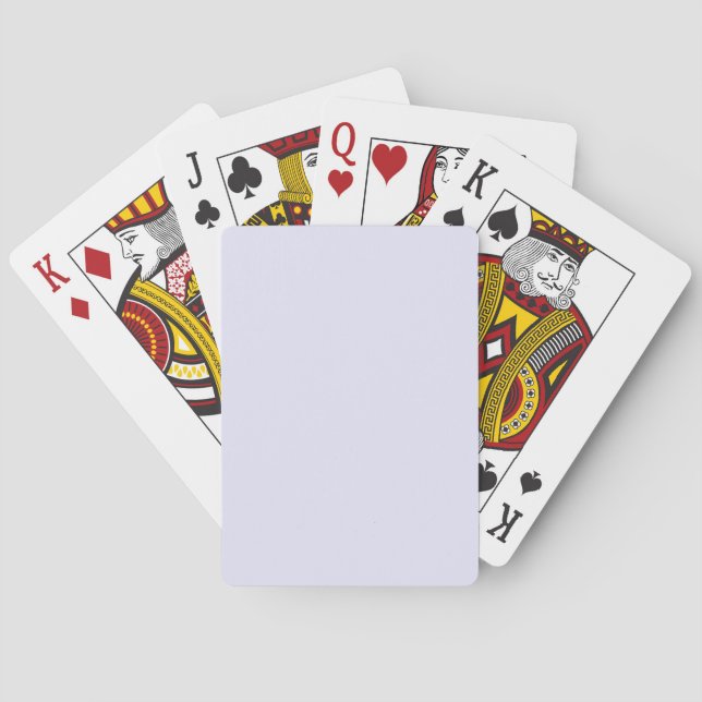 Baralho Lavender / Violeta Pálida E6E6FA - Opção para Adic (Verso)