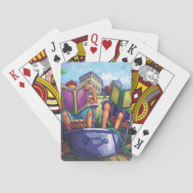 Baralho Leitura de Verão (Verso)