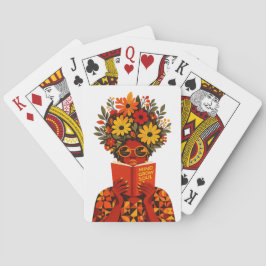 Baralho Leitura Floral Afro Mulher Mind Grow Soul SVG PNG 