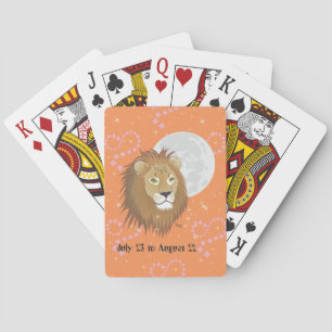 Baralho Leo July 23 to agostos 22 playing cards