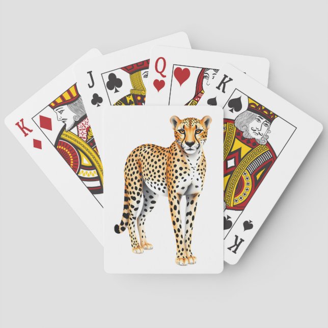 Baralho leopardo-cheeta (Verso)