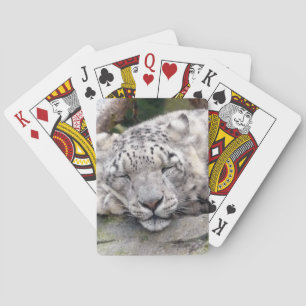 Baralho Leopardo de Neve - lindo!