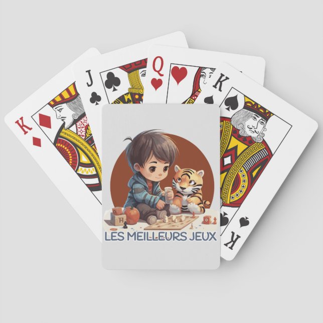 Baralho Les meilleurs jeux (Verso)