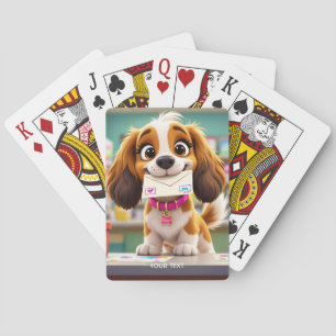 Baralho Letra de Posto Fantasy Cute Dog