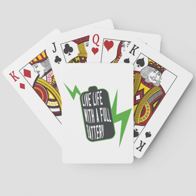 Baralho Life with a Full Battery (Verso)