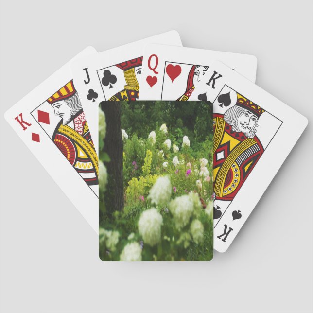 Baralho Limelight Hydrangeas no meu Jardim Rubio (Verso)