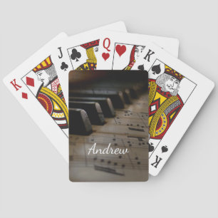 Baralho Linda T (1) Chaves Anticas para Piano de Música