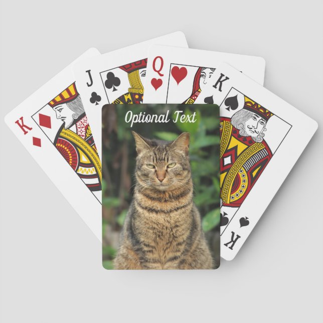 Baralho Linda Tabby Cat (Verso)