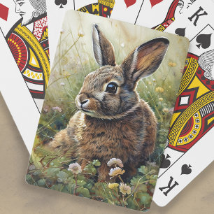 Baralho Lindo coelho trevo pintura 