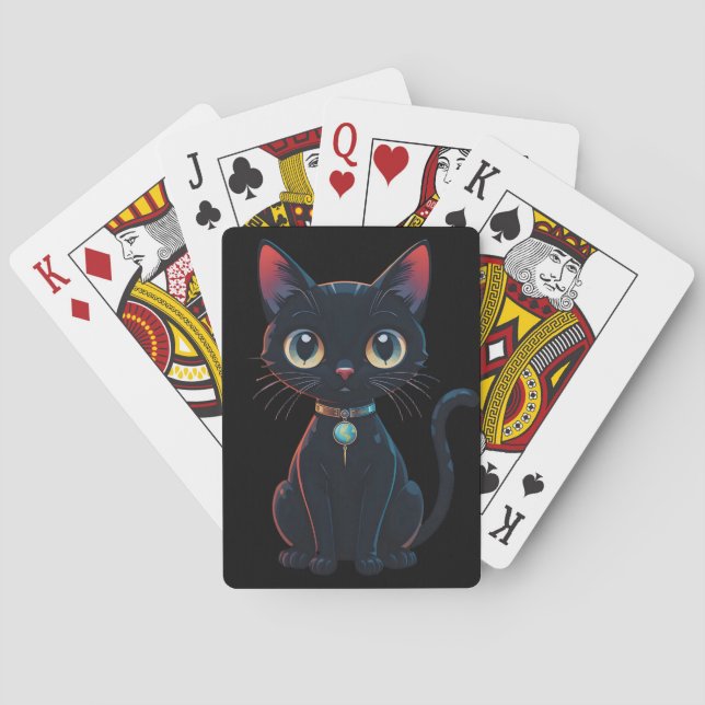 Baralho Little Spooky Black Cat (Verso)