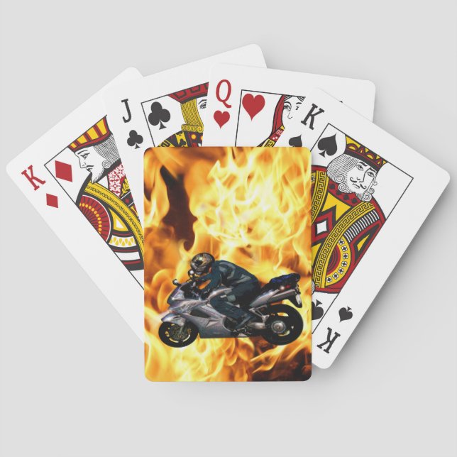 Baralho Live to Ride Motorbiker (Verso)