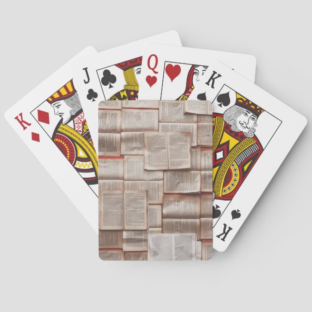 Baralho Livros Vintage (Verso)