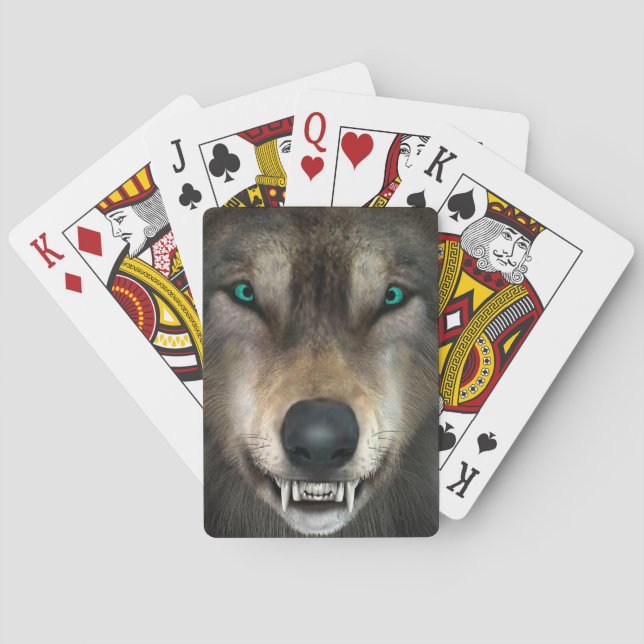 Baralho Lobo (Verso)