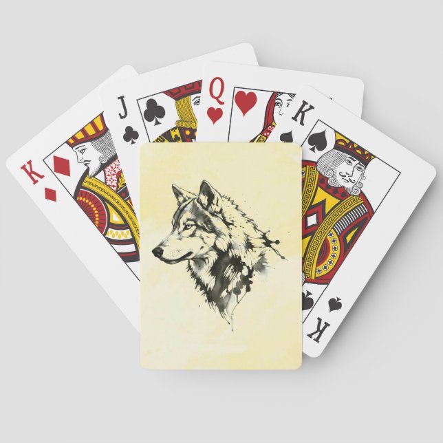 Baralho Lobo (Verso)
