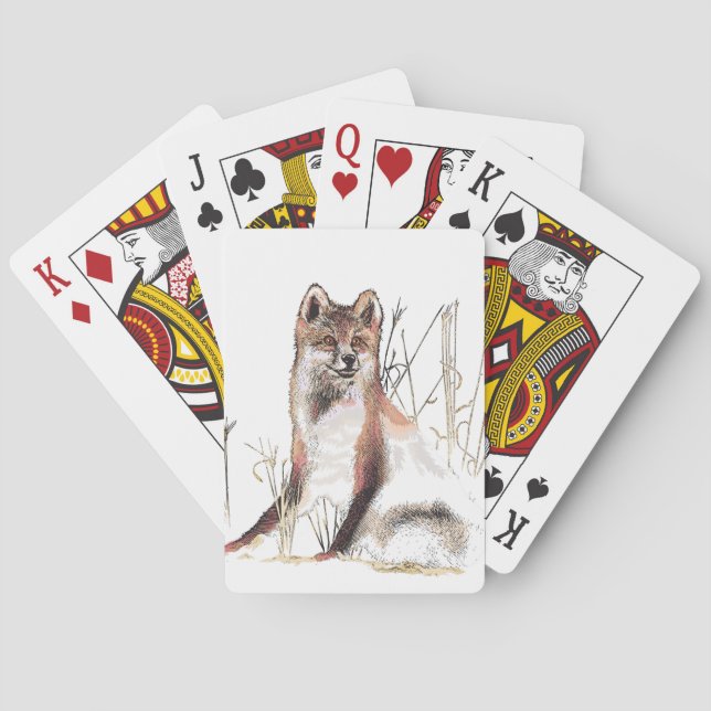 Baralho Lobo de inverno (Verso)