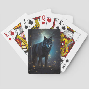 Baralho Lobo Negro Misterioso