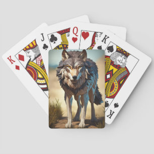 Baralho lobo selvagem