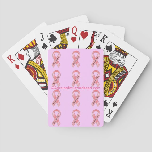 Baralho LOCALIZE A Fita CURE rosa (Verso)