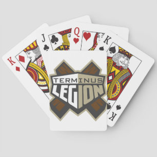 Baralho Logotipo da legião do término
