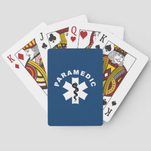 Baralho Logotipo do EMS do paramédico