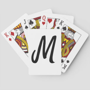 Baralho logotipo monograma minimalista simples personaliza