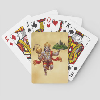 Baralho Lord Hanuman Voando Levantando Montanha
