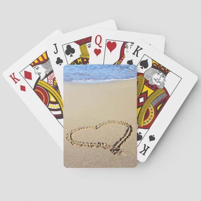 Baralho Love Heart Beach (Verso)