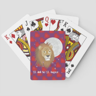 Baralho Löwe 23. Juli bis 22. August Kartenspiel