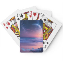 Lua Mística Sobre Mar Sem Fim