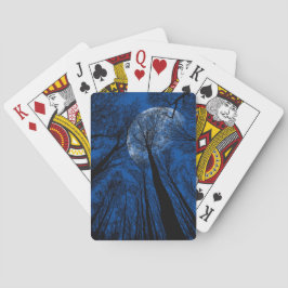 Baralho Lua no Céu Noturno