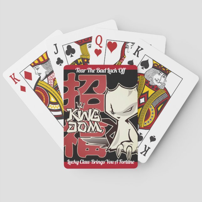 Baralho Lucky Claw Charm (Verso)
