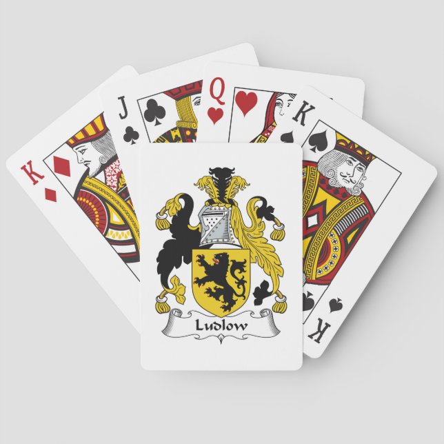 Baralho Ludlow Family Crest (Verso)