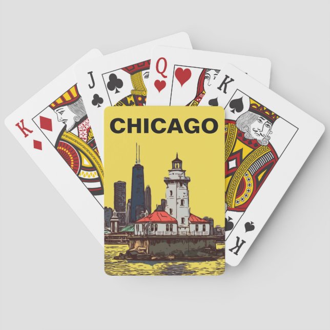 BARALHO LUZES DE CHICAGO (Verso)