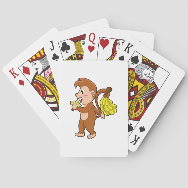 Baralho Macaco com Bananas (Verso)