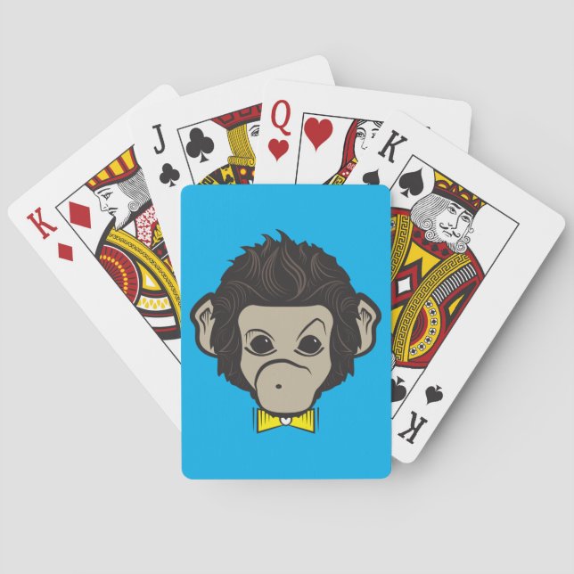 Baralho macaco identica (Verso)