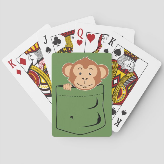 Baralho Macaco no bolso (Verso)