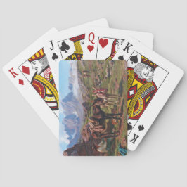 Baralho Macacos nas montanhas dos Pirenéus (Rosa Bonheur)