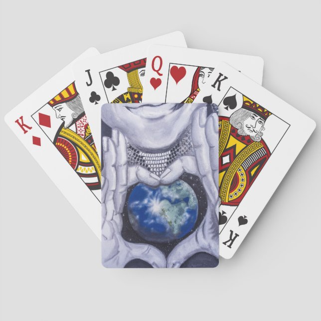 Baralho Mãe do Dia da Terra (Verso)