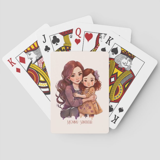 Baralho Mãe e Filha Adoráveis (11) (Verso)