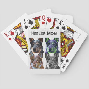 Baralho Mãe Heeler Blue Heeler Cadela