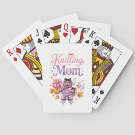 Baralho Mãe Tricoteira de Halloween - Cartas de Jogar Poke