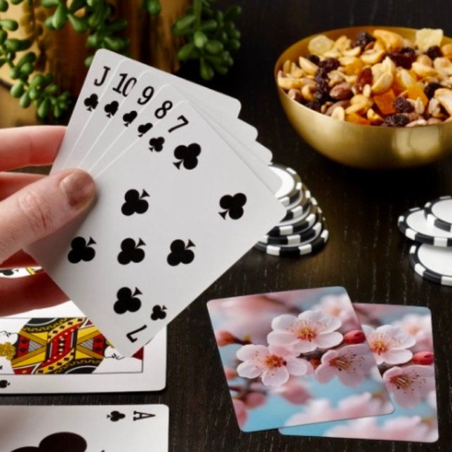 Baralho Magia do Florescer Rosa (Poker cards easy to shuffle, smooth card stock. Dimensions: 2.5" x 3.5”. 

)