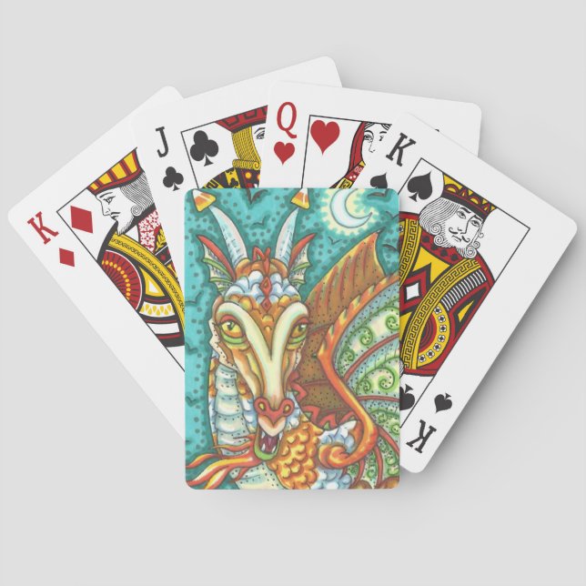 BARALHO MAGIC CANDY CORN DRAGON, HALLOWEEN FANTASY BEAST (Verso)