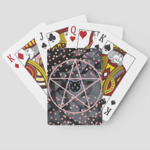Baralho Magic Witch Magic Cat Pentágono Magic Magick